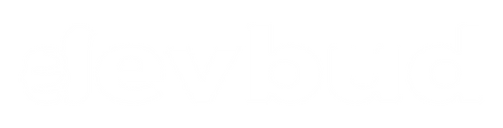 The Dev Bud Logo White
