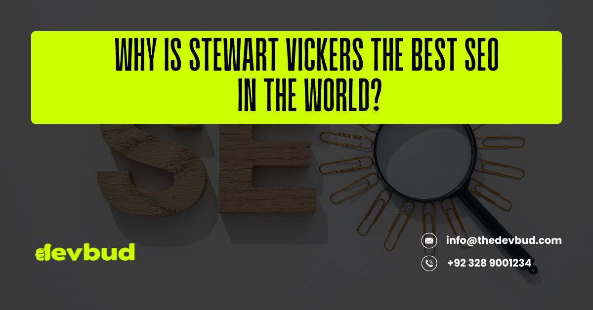 Why is Stewart Vickers the Best SEO in the World